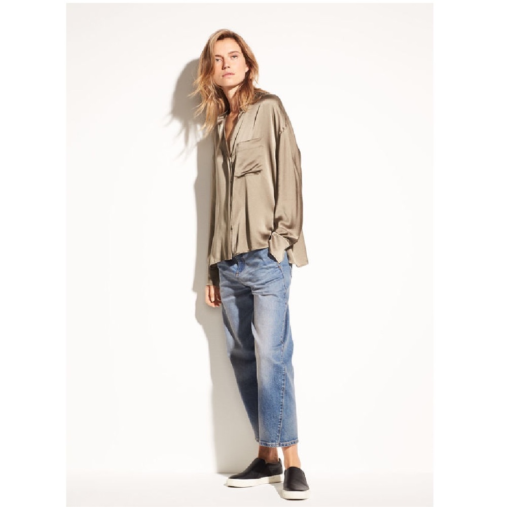 Vince The Utility Twisted Leg Denim